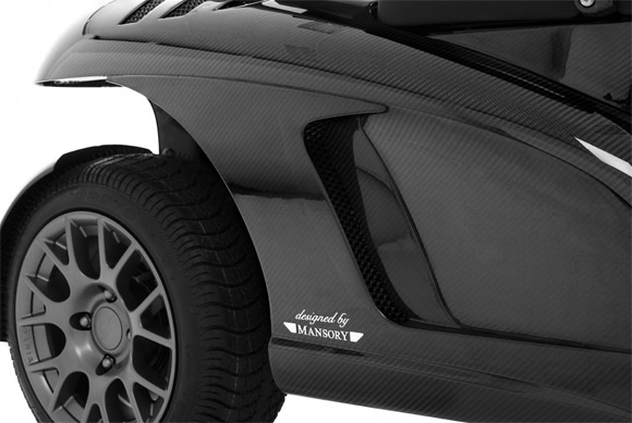 Garia Mansory Edition carbon fiber golf cart