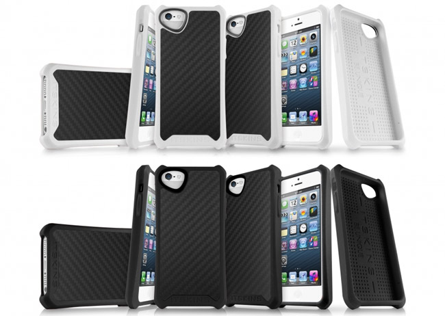 Atom Matte Carbon fiber iPhone 5 case