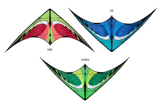 Prism carbon fiber kites