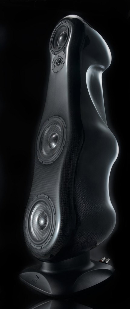 Morel Fat Lady carbon fiber speakers