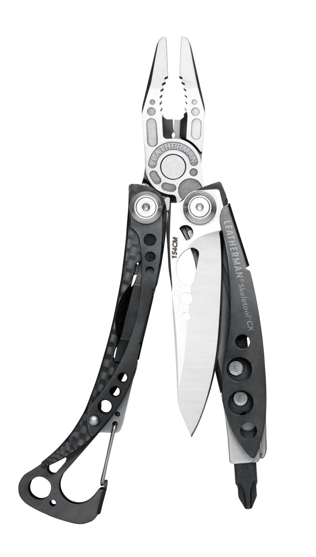 Leatherman Skeletool CX carbon fiber multi-tool