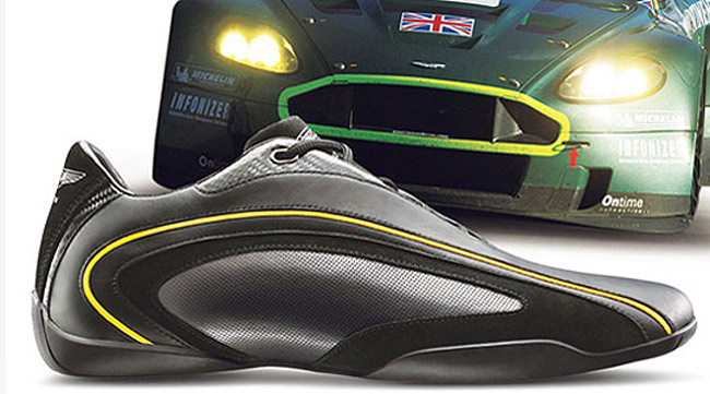 Sabelt and Aston Martin Carbon Fiber Racing Shoes Carbon Fiber Gear