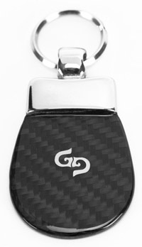 Caladorf carbon fiber keychain