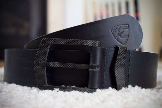 Koch Belt with 100% Carbon Fiber Buckle