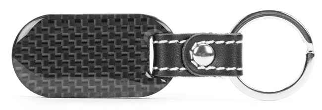 Carbon fiber key tag