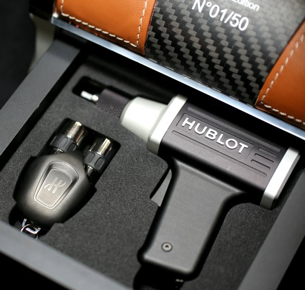 Hublot MP 05 case and tool