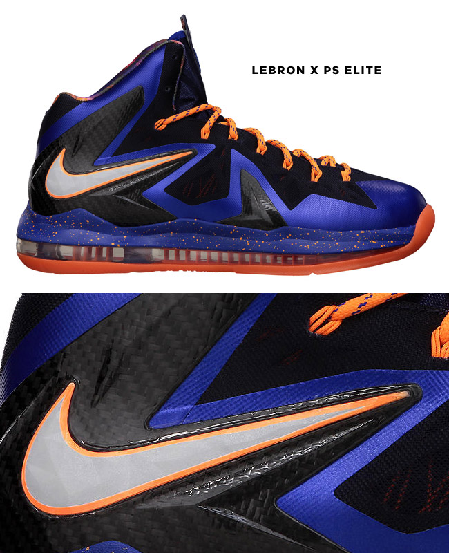 Nike Lebron X PS Elite carbon fiber basketball shoes