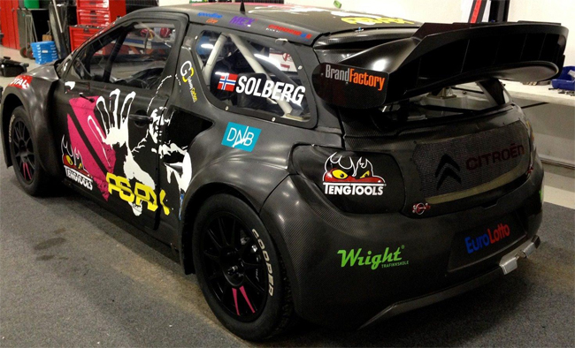 Citroen DS3 carbon fiber body panels