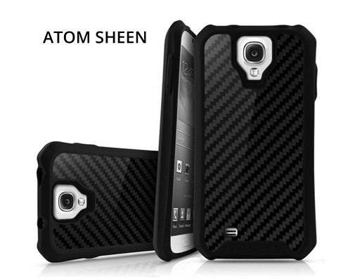 Atom Sheen carbon fiber case for Samsung Galaxy S4