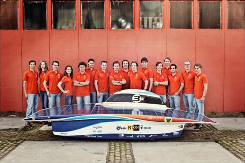 DSM materials featured again in Nuna solar-powered racecar