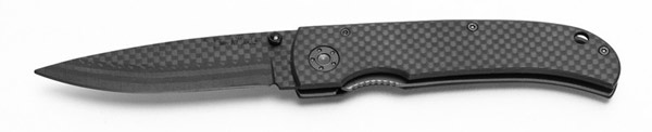 Benchmark Wildwind Linerlock Carbon Fiber Pocketknife