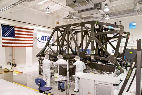 ATK delivers composite backbone for James Webb Telescope  PIC