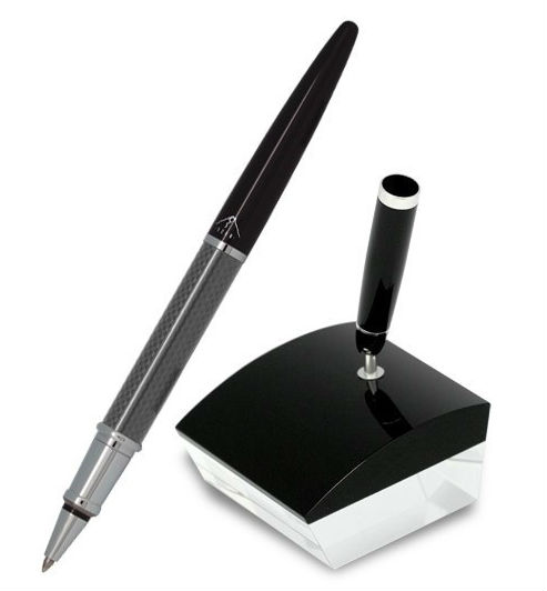 5280 carbon fiber pen and desk stand