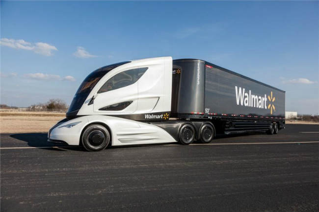 carbon fiber walmart truck full