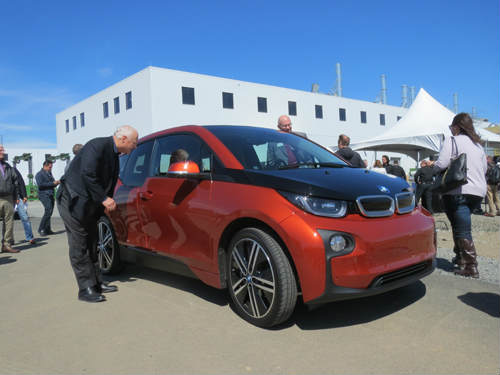 BMW all-electric i3 car