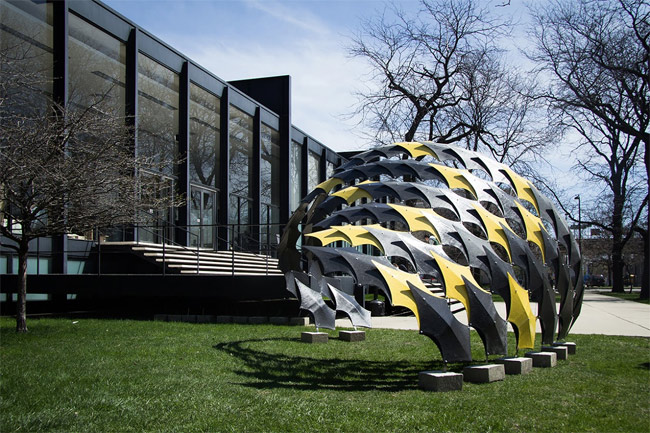 Carbon Fiber Proves Its Architectural Worth With the FIBERwave PAVILION