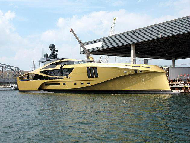 all-carbon composite superyacht