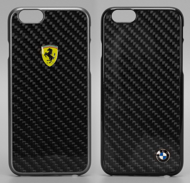 Ferrari and BMW carbon fiber case for iPhone 6