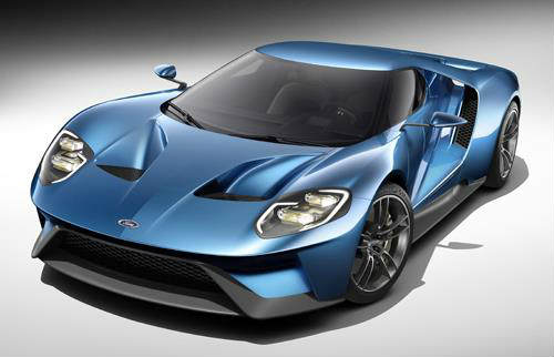 Ford GT carbon fiber supercar