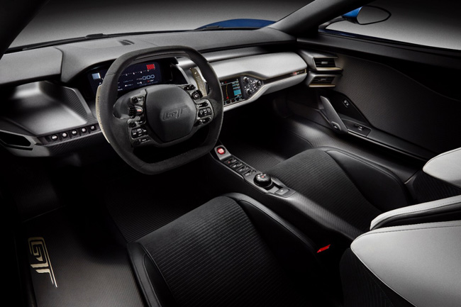 Ford GT Supercar Interior