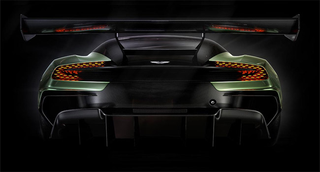 Aston Martin Vulcan rear