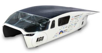 solar-powered car