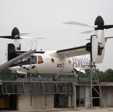 AW609 tiltrotor, with composite primary structures, completes ground testing