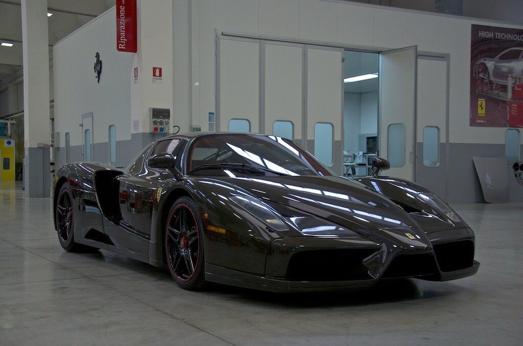 Exposed carbon fiber Enzo Ferrari