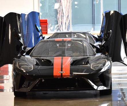 Ford GT off production line