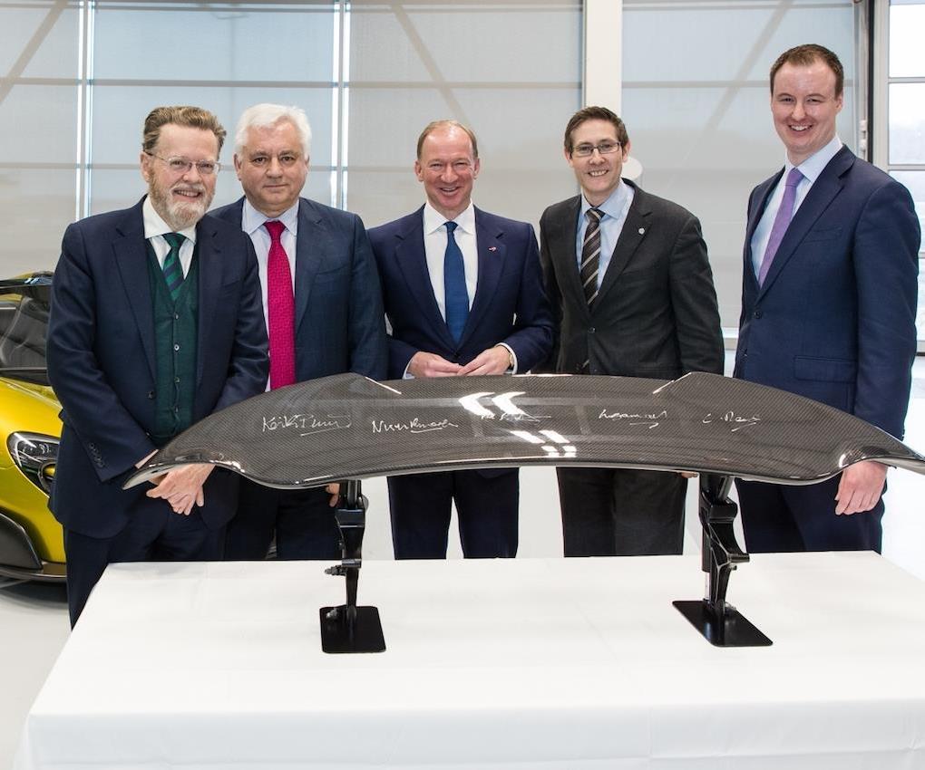 McLaren Automotive to establish new Composites Technology Centre