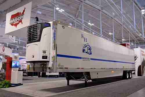 New refrigerated semi trailer incorporates hybrid composite-metal technology